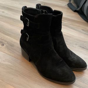 Suede Booties